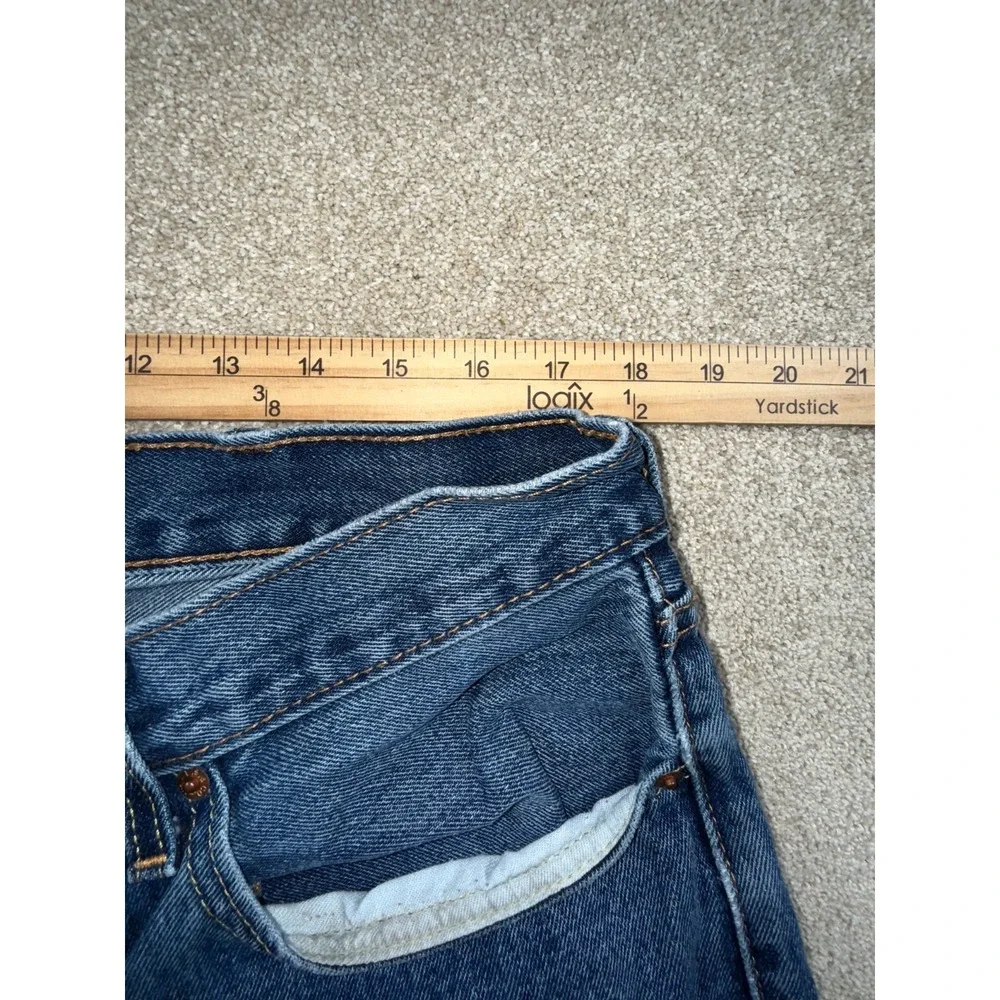 Levi's 550 Jeans Mens 38x32 Blue Denim Cotton‎ Preppy Straight Leg Everyday Wear
